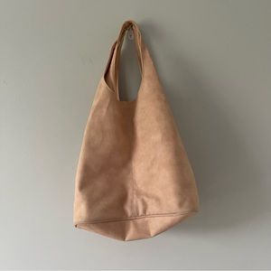 Twig & Arrow tan large tote